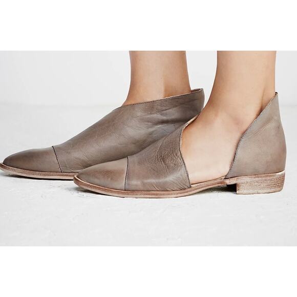Free People Shoes - Free People Women’s Size 39 Royale Flat in Grey Gray